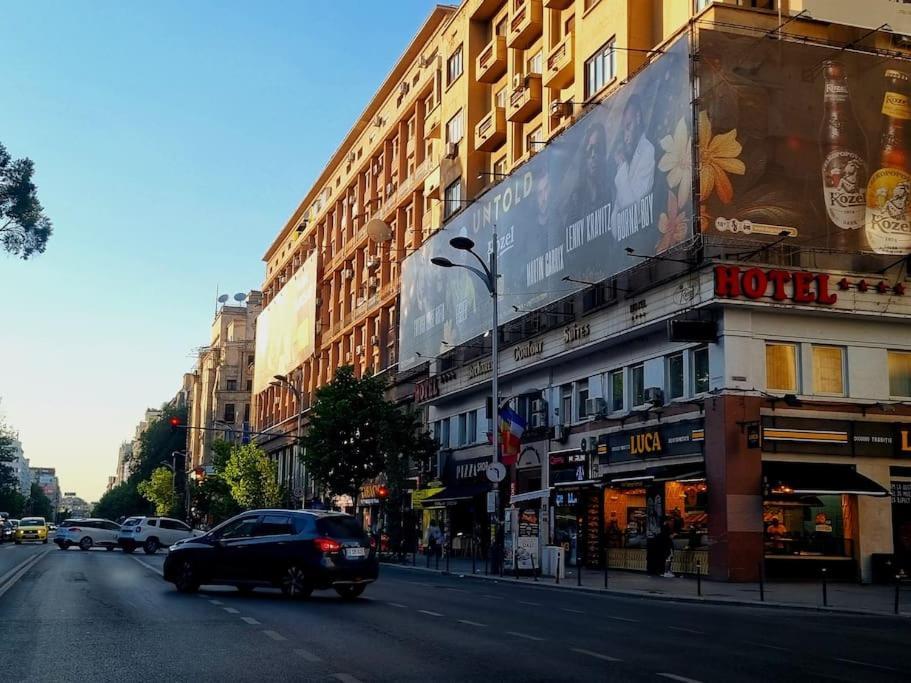 Ultracentral Magheru Studio Lägenhet Bukarest Exteriör bild
